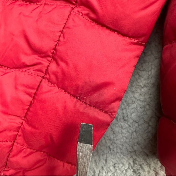 Armani Jeans Vibrant Red Quilted Jacket Men’s Size Large - Picture 12 of 16